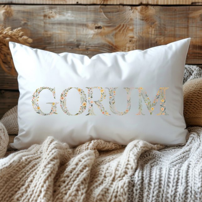 Wildflower Gorum Louisiana State Throw Pillow (Creator Uploaded)