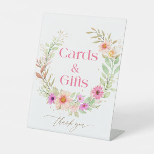 Wildflower Graduate Cards & Gifts Pedestal Sign