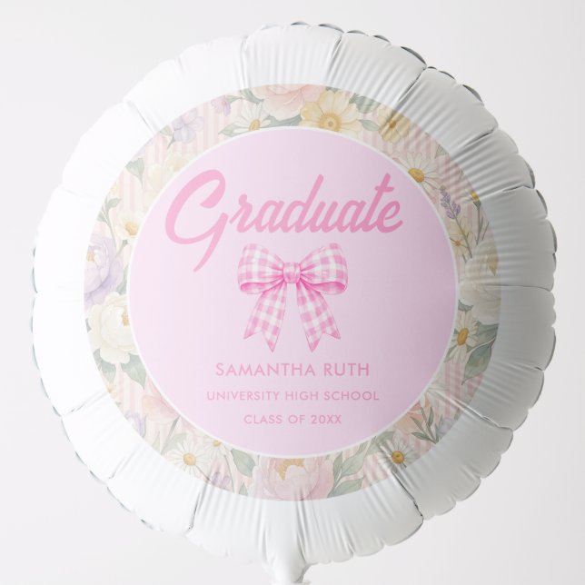 Wildflower Graduation Balloon (Front)