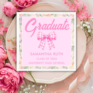 Wildflower Graduation Napkins