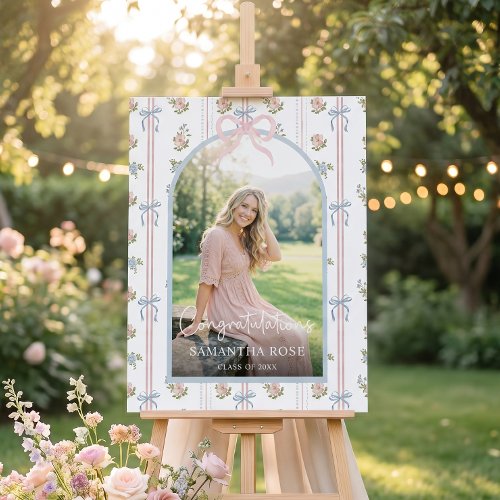 Wildflower Graduation Party Sign