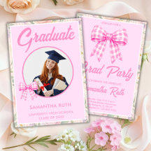 Wildflower Graduation Photo