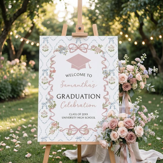 Wildflower Graduation Welcome Sign (Creator Uploaded)