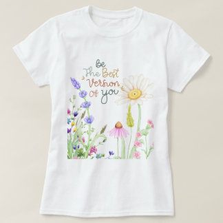 "Wildflower Graphic T-Shirt Inspirational