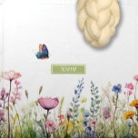 Wildflower Hebrew Name Challah Dough Cover & Cloth Napkin<br><div class="desc">Her challah is a work of art. Sign her name in HEBREW with a flourish on this stunning watercolor design. The wildflower floral border looks beautiful when draped over a large bowl of rising Challah dough. Need help with this design? Want to see other colors or design variations? Want to...</div>
