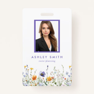 Wildflower ID Badge