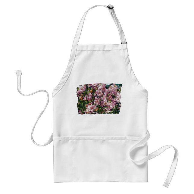 Wildflower Impressions Adult Apron (Front)