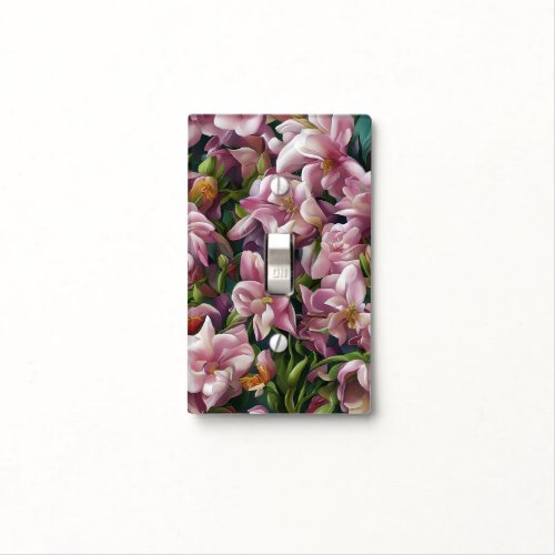 Wildflower Impressions Light Switch Cover