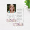 Wildflower In Loving Memory Memorial Prayer Card