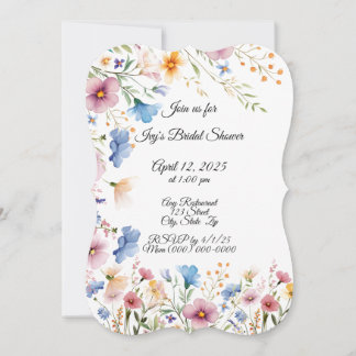 Wildflower Invitation