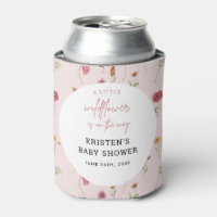 Wildflower Is On The Way Spring Baby Shower Favors Can Cooler