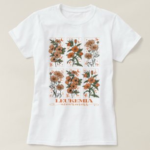 Wildflower Leukemia Awareness Support T-Shirt