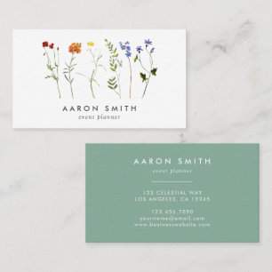 Wildflower LGBTQ Pride Business Card