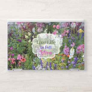 Wildflower Live Life in Full Bloom HP Laptop Skin