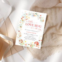 Wildflower Love Bug Baby Shower