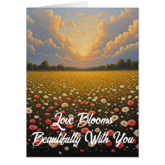 Wildflower Love Card