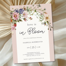 Wildflower Love in Bloom Bridal Shower