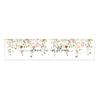 Wildflower Love is in Bloom Napkin Bands