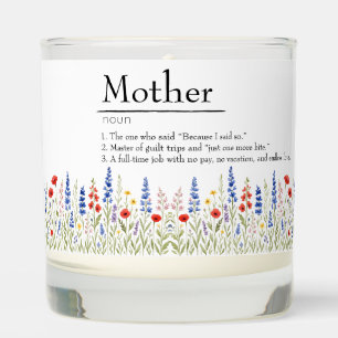 "Wildflower Love" – Scented Candle for Mom
