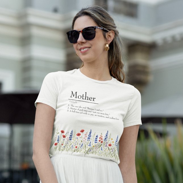Wildflower Mama – Mother's Day T-Shirt with Love (Creator Uploaded)