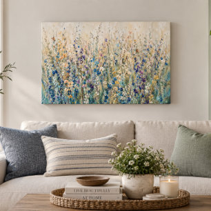 Wildflower Meadow 36x24 Acrylic Wall Art