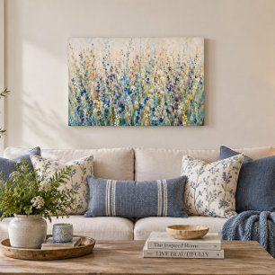 Wildflower Meadow 36x24 Gallery Wrap