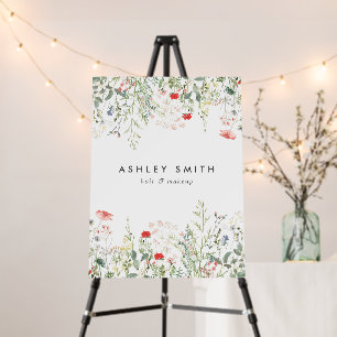 Wildflower Meadow Business Sign