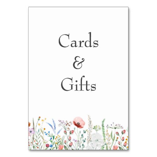 Wildflower Meadow Cards  Gifts Sign