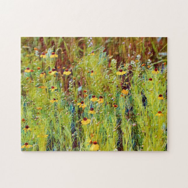 Wildflower Meadow Flowers Art Puzzle (Horizontal)