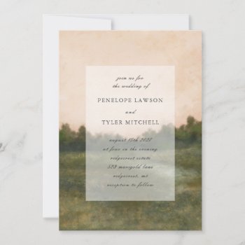 Wildflower Meadow Invitation by Whimzy_Designs at Zazzle