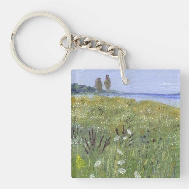 Wildflower Meadow Keychain (Front)