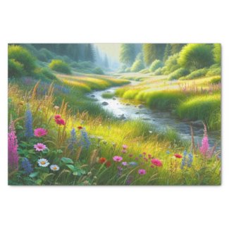 Wildflower Meadow Landscape