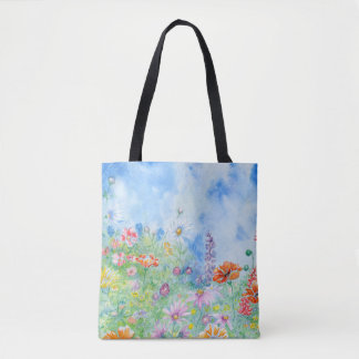 Wildflower Meadow Tote Bag