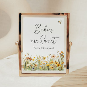 Wildflower Mommy to Bee Babies are Sweet Poster