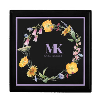 Wildflower Monogram for Mom Gift Box