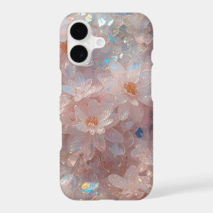 Wildflower Mosaic Stained Glass Botanical Floral iPhone 17 Case