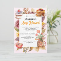 wildflower Mother's Day Brunch Invitations