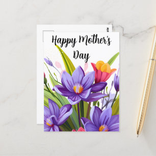 Wildflower Mother's Day Postcard