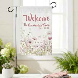 Wildflower New Home – Housewarming Gift for Family Garden Flag