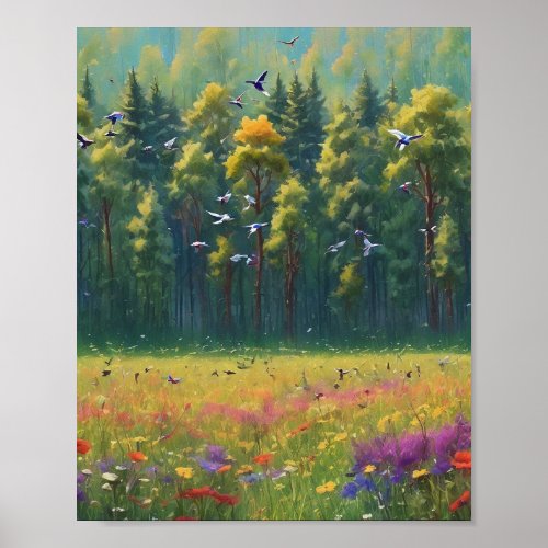 Wildflower Paradise Poster