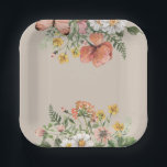 Wildflower Party Paper Plates<br><div class="desc">Wildflower Paper Plates.</div>