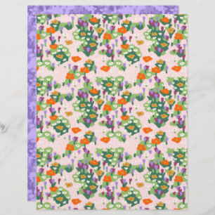 Wildflower Patch Scrapbook Paper