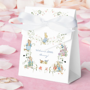 Wildflower Peter the Rabbit Baby Shower Favor Boxes