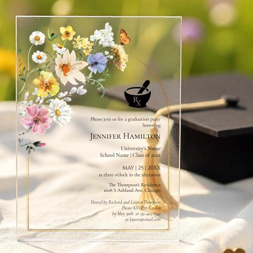 Wildflower Pharmacy School Graduation Party Photo