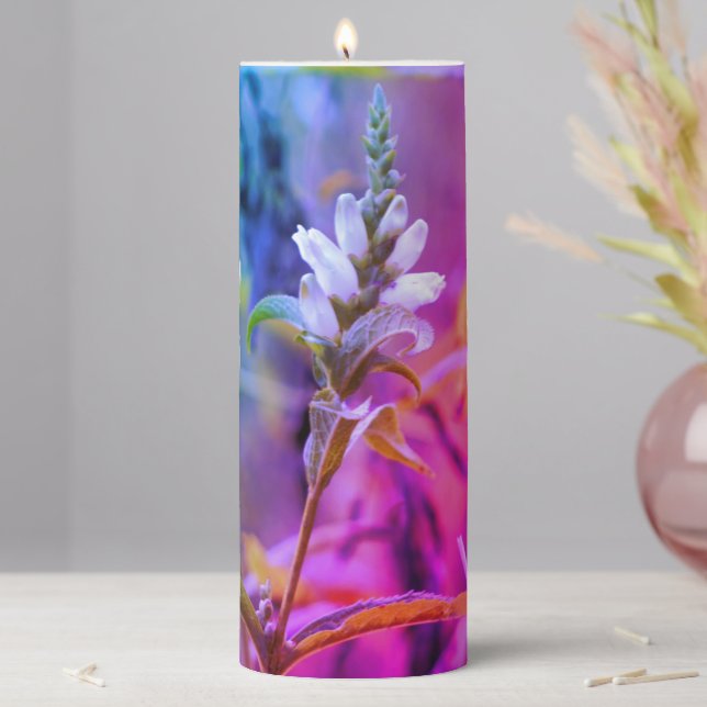 Wildflower Pillar Candle (In Situ)
