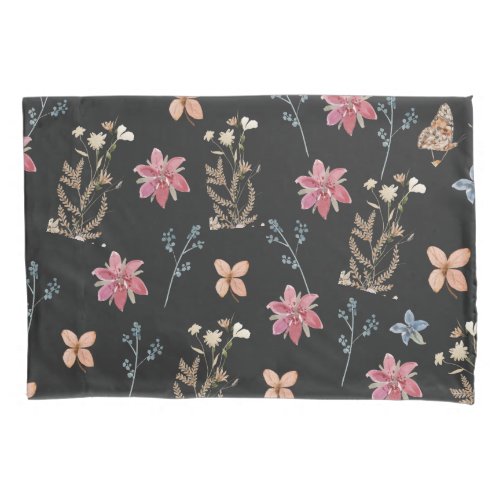 Wildflower  pillow case