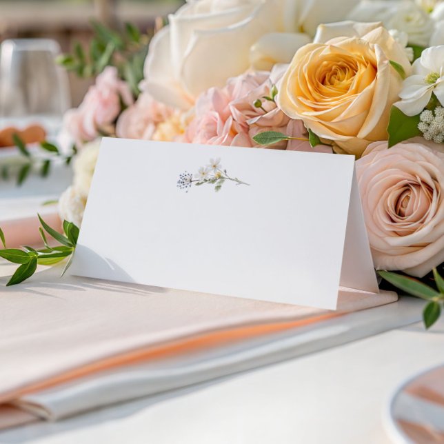 Wildflower  place card (Creator Uploaded)