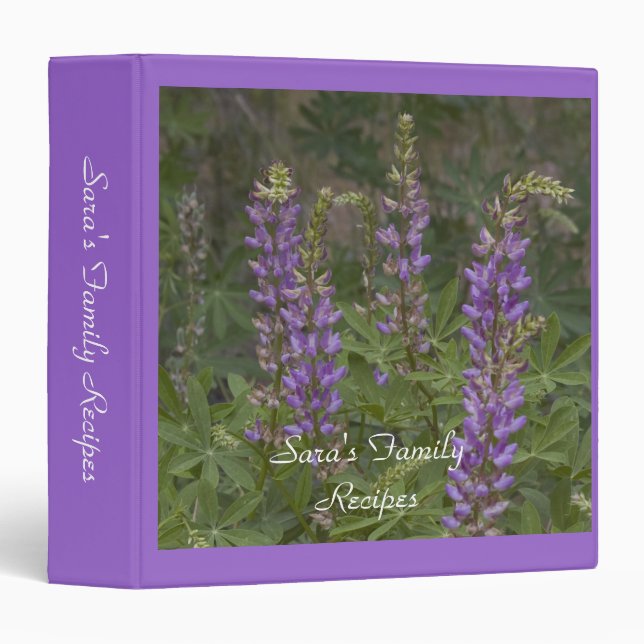 Wildflower Recipe Binder 2 (Front/Spine)