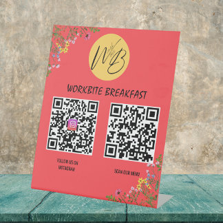 Wildflower Restaurant Menu, Instagram Qr Code Pedestal Sign