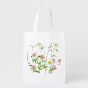 Wildflower Reusable Grocery Tote